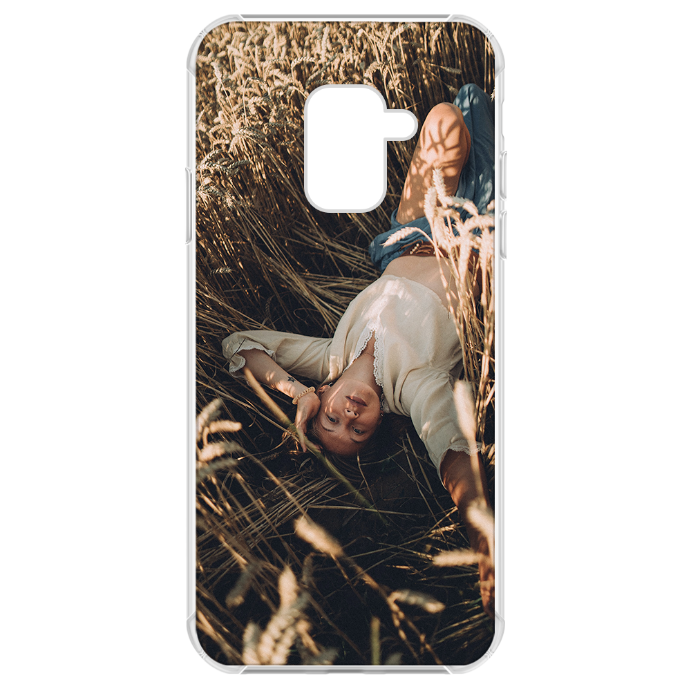 Samsung A5 2018 Picture Case - Clear Bumper